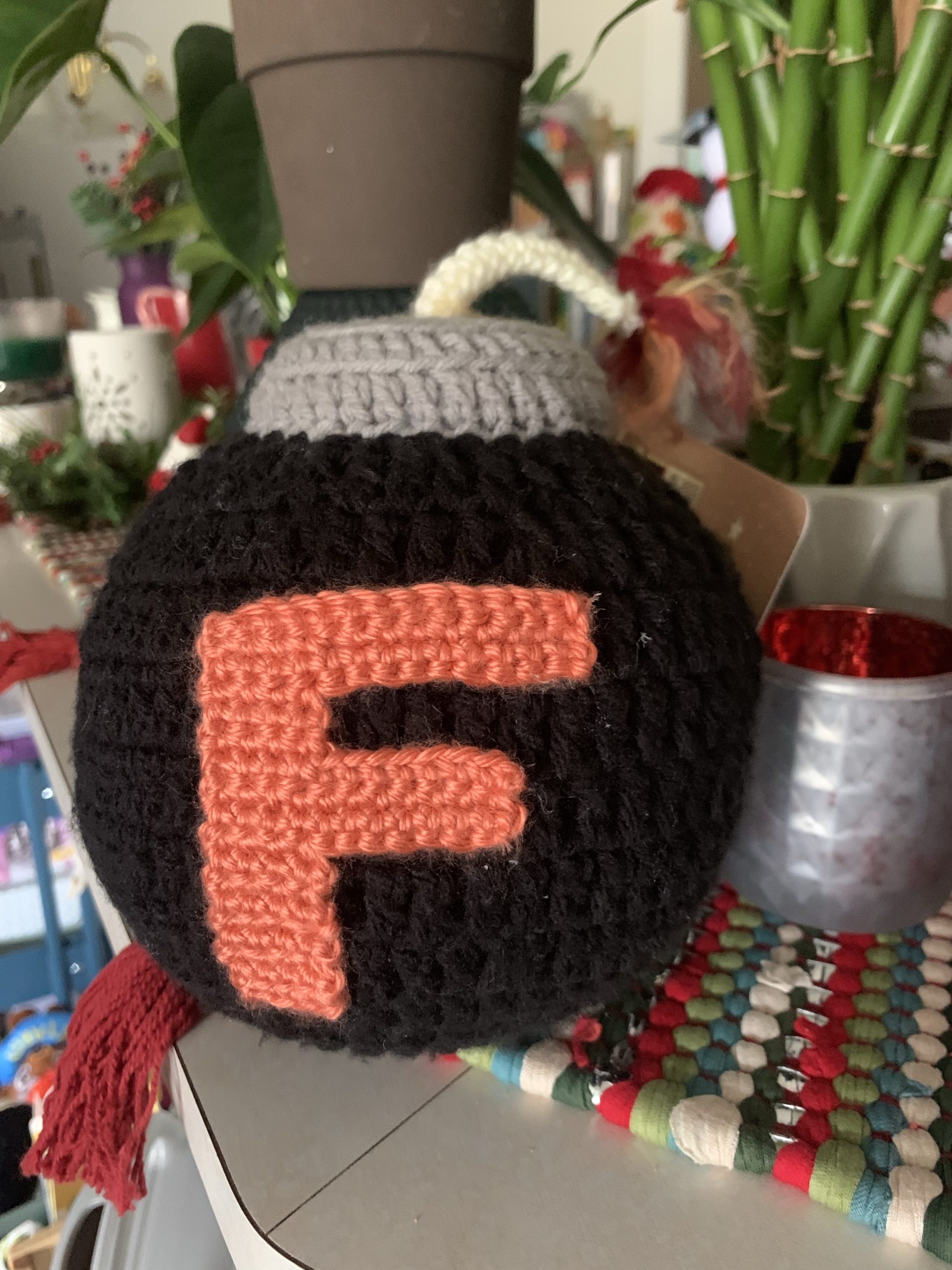 F bomb crochet version
