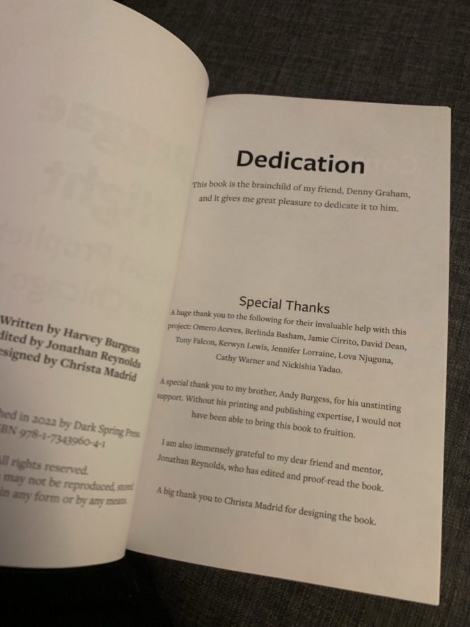 Book dedication