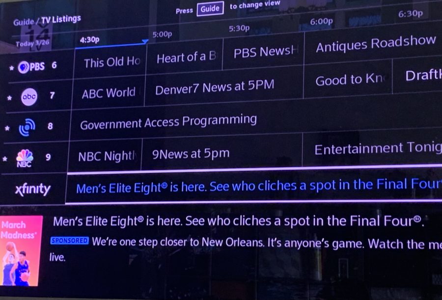 Xfinity misspells clinches