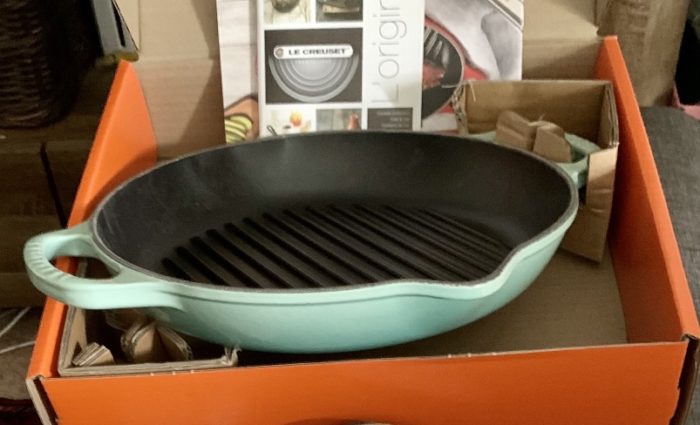 New grill pan, in mint!